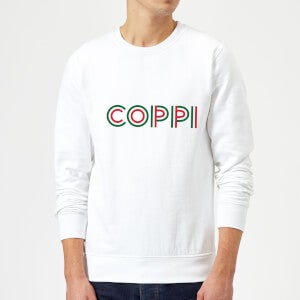 Summit Finish Coppi - Rider Name Sweatshirt - White