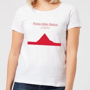 Summit Finish Passo Dello Stelvio Women's T-Shirt - White