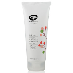 Loção para Mãos e Corpo de Quinoa e Calêndula da Green People 200 ml