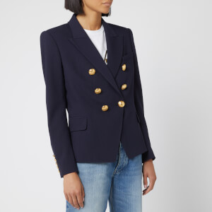 Balmain Women's 6 Button Jacket - Blue