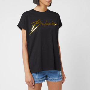 Balmain Women's Crew Neck T-Shirt - Black