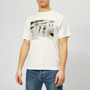 Satisfy Men's Willie Moth Eaten Short Sleeve T-Shirt - Off White
