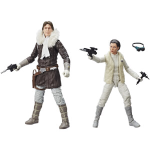 Hasbro Star Wars The Black Series: Han Solo and Princesss Leia Organa Hascon Exclusive Figures