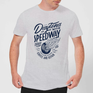 Daytona Speedway Men's T-Shirt - Grey