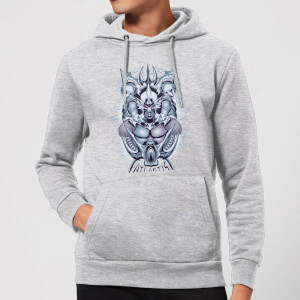 Aquaman Atlantis Seven Kingdoms Hoodie - Grey
