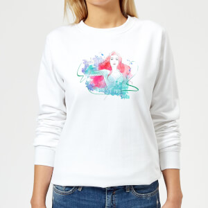 Aquaman Mera First Princess Women's Sweatshirt - White