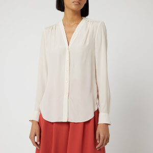 See By Chloé Women's V Neck Blouse - Milk