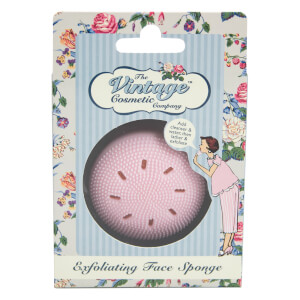Éponge Exfoliante pour le Visage The Vintage Cosmetic Company – Rose