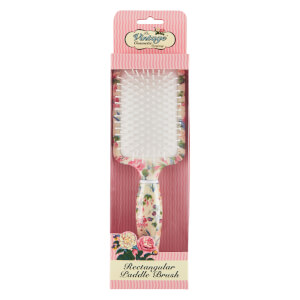 Brosse à Picots Rectangulaire à Motif Fleuri The Vintage Cosmetic Company