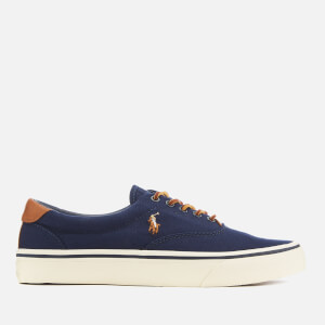 Polo Ralph Lauren Men's Thorton Ne Canvas Vulcanised Trainers - Newport Navy