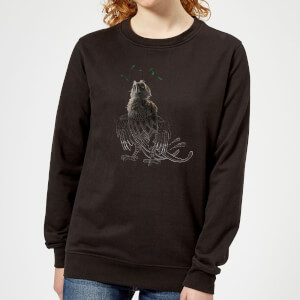 Fantastic Beasts Tribal Augurey Women's Sweatshirt - Black