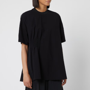 Y-3 Women's Light Nylon 3 Stripe Short Sleeve T-Shirt - Black