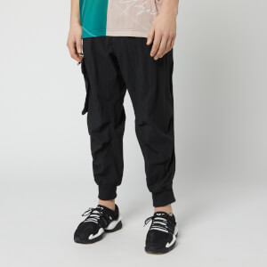 Y-3 Men's Nylon Twill Cargo Pants - Black