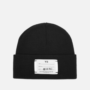 Y-3 Logo Beanie - Black