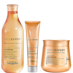L'Oréal Professionnel Serie Expert Nutrifier Shampoo, Masque and Creme Trio