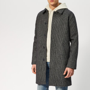 A.P.C. Men's Manteau Portobello Coat - Pia Merine Chine