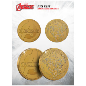 Marvel Black Widow Collectable Evergreen Commemorative Coin