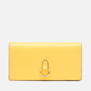 Lauren Ralph Lauren Women's Bennington Saffiano Slim Wallet - Lemon Sorbet