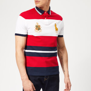 Polo Ralph Lauren Men's Crest/Horse Pique Polo Shirt - Rl 2000 Red Multi