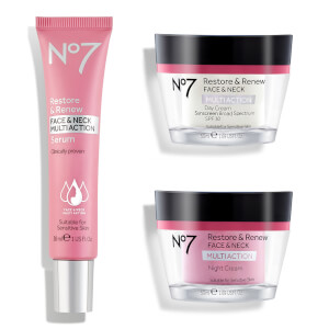No7 Restore and Renew Multi Action Skincare System 50oz (Worth $88)