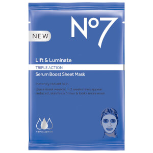 Boots No.7 Lift and Luminate Sheet Mask 0.73oz