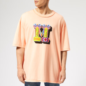 Maison Margiela Men's M Logo Oversized T-Shirt - Apricot
