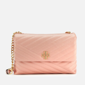 Tory Burch Women's Kira Chevlon Flap Shoulder Bag - Pink Moon