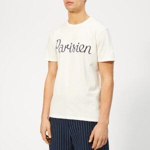 Maison Kitsuné Men's Parisien T-Shirt - Latte