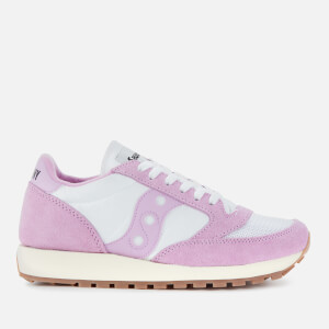 Saucony Women's Jazz Original Vintage Trainers - Purple/White