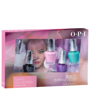 OPI Tokyo Collection Infinite Shine Mini Nail Varnish Set (Set of 5)