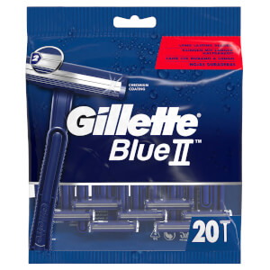 Blue II Men's Disposable Razors - 20 Count