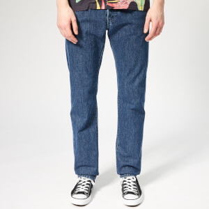 Edwin Men's Ed-55 Regular Tapered Kingston Blue Denim Jeans - Topias Wash