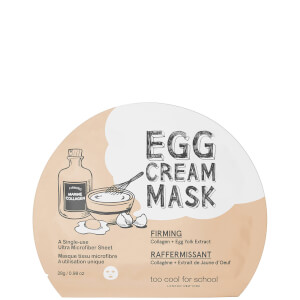 Too Cool For School Egg Cream Firming Mask 28g