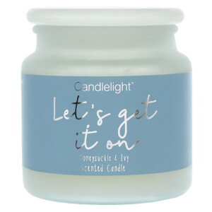 Candlelight 'Let's Get it On' Frosted Jar Candle