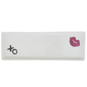 Candlelight Trinket Dish with XO and Lips
