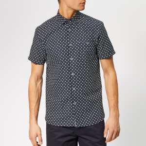 Ted Baker Men's Polarbe Short Sleeve Shirt - Navy