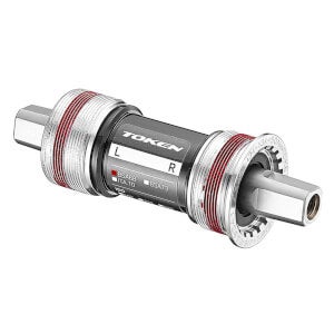 Token JIS Sq Taper BB Cromo Axle/Carbon Body BSA 103mm