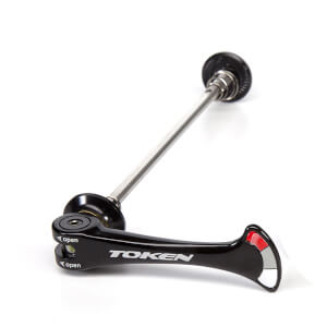 Token SharkTail QR Skewers Stainless Road - Black - Pair