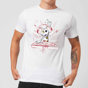 Danger Mouse DJ Men's T-Shirt - White
