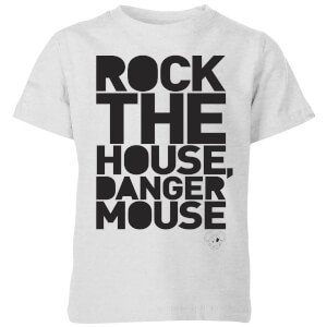 Danger Mouse Rock The House Kids' T-Shirt - Grey