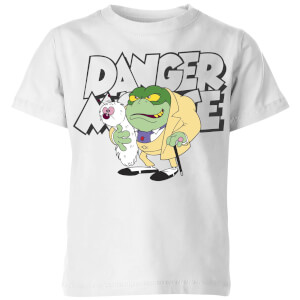 Danger Mouse Greenback Kids' T-Shirt - White