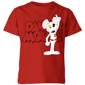 Danger Mouse Pose Kids' T-Shirt - Red