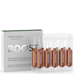 MÁDARA Boost Antioxidant Energiser Booster Ampoules (3ml x 10)