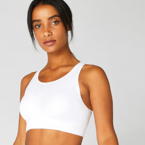 Shape Seamless Ultra Sports Bra | White