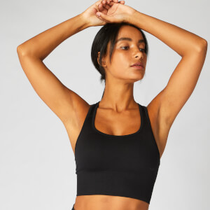 Myprotein Shape Seamless Sports Bra - Black