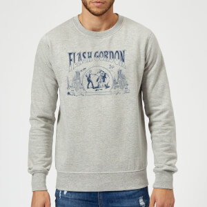 Sudadera Flash Gordon Chest Piece - Hombre - Gris