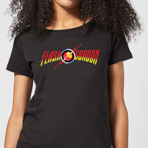 Flash Gordon Movie Logo Women's T-Shirt - Black