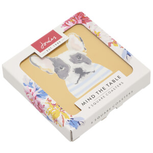 Joules Dog Print Coasters