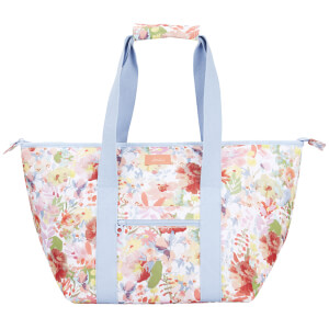 Joules Floral Picnic Carrier Bag - White