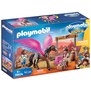 Playmobil: The Movie Marla and Del with Flying Horse (70074)